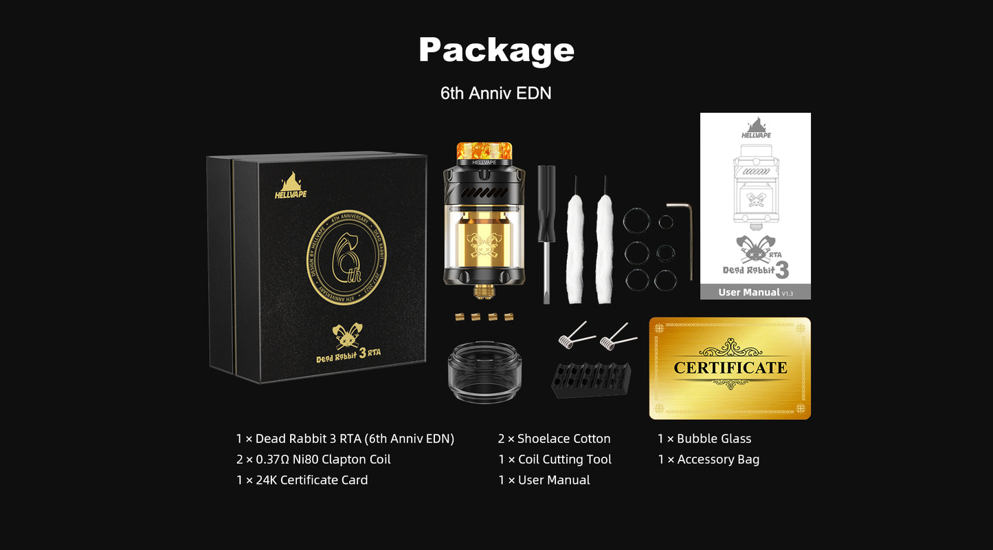 Hellvape Dead Rabbit 3 RTA