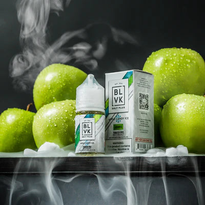 Sour Apple Ice BLVK Plus Premium SALTs