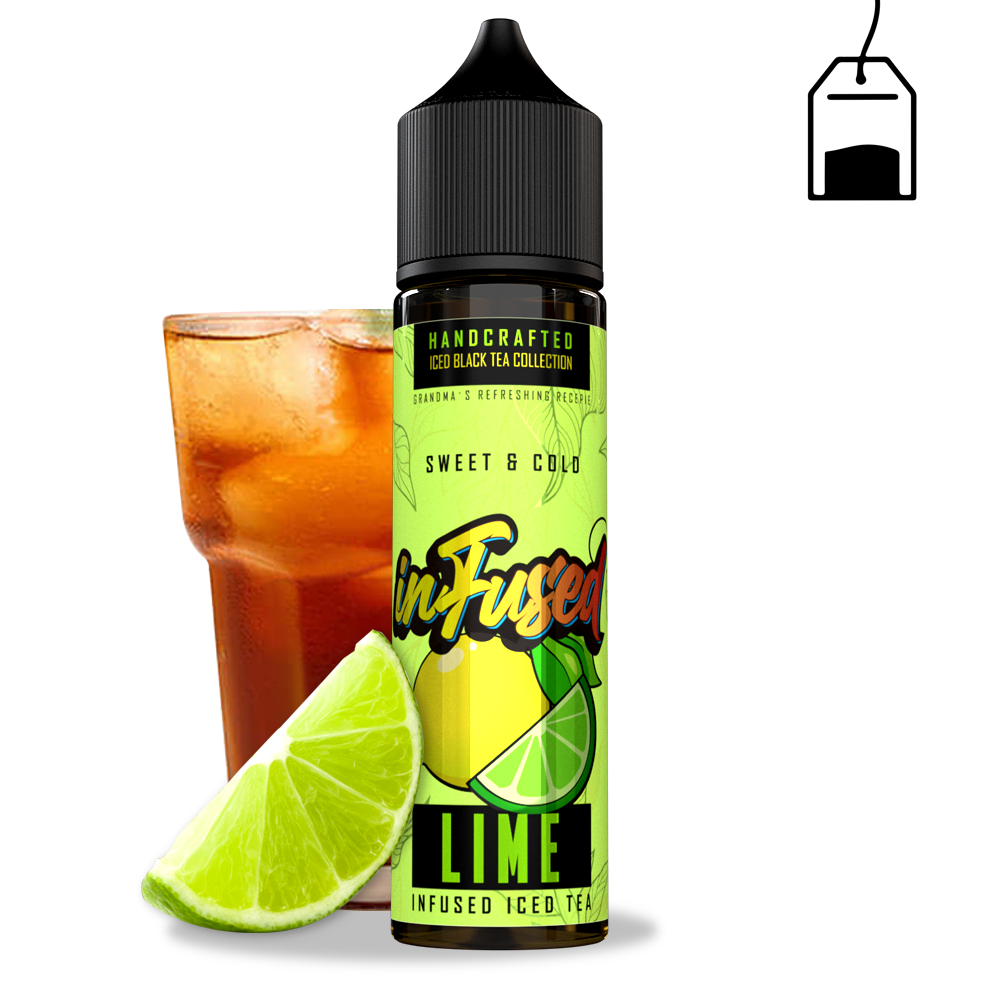 Lime Infused Iced Tea