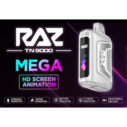 Pod Desechable RAZ 9000 Hits