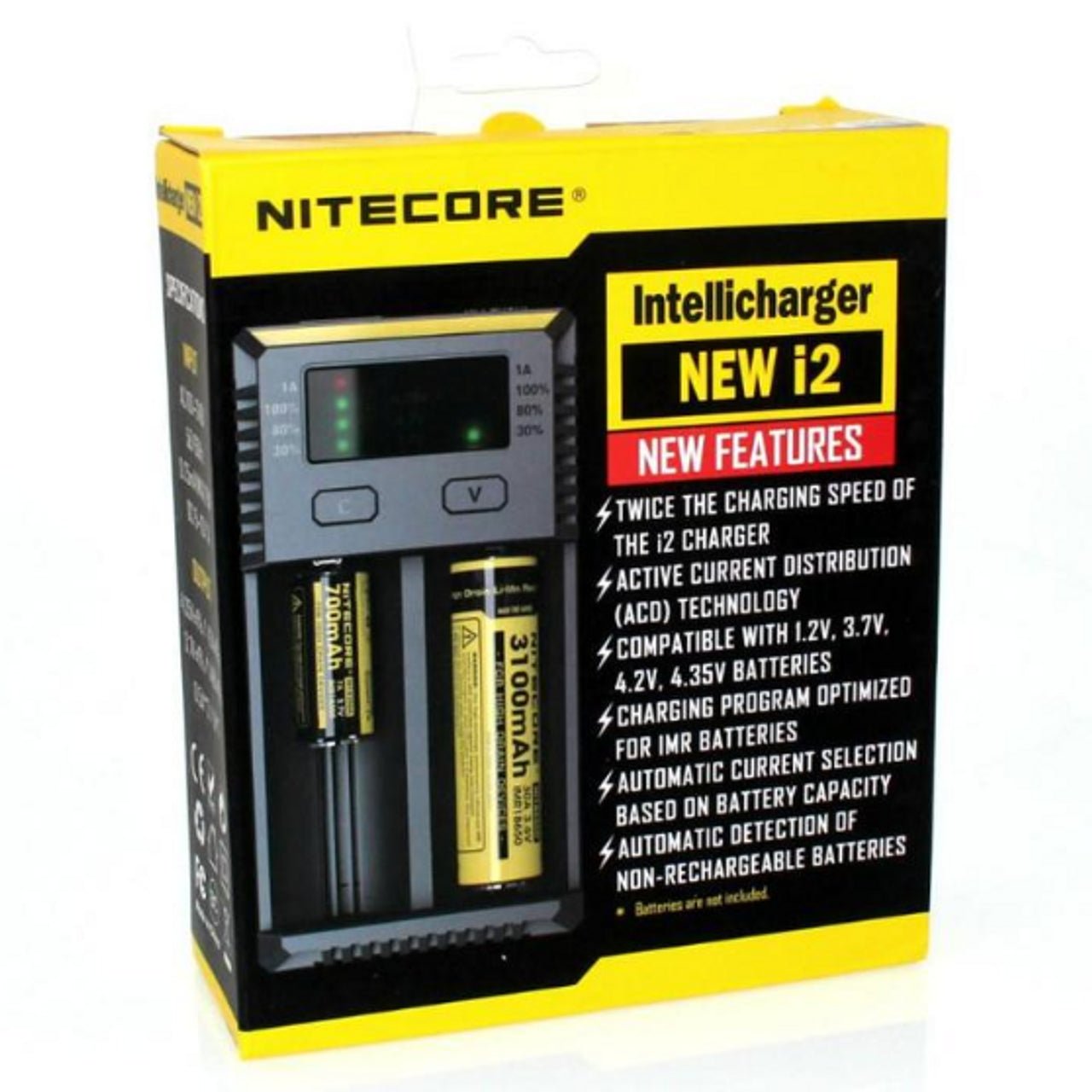 NiteCore I2 IntelliCharger **NEW VERSION**